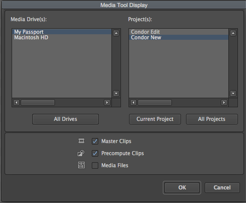 How to use Media Tool in Avid