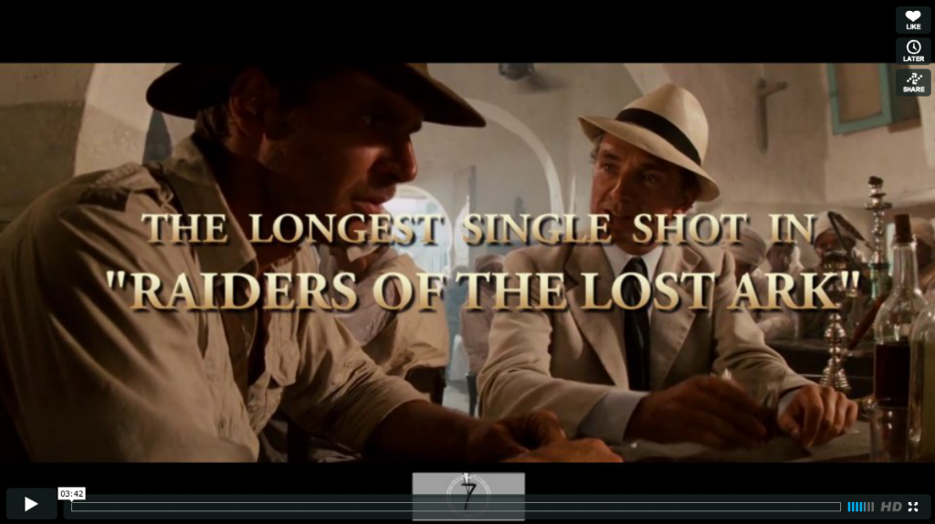 Long Takes - Raiders of the Lost Ark