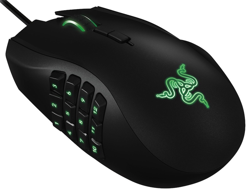 razer naga editing set up