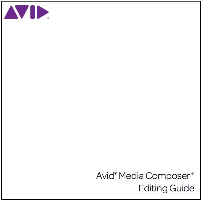 avid media composer manuals