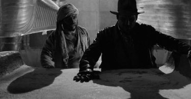 Raiders of the lost ark in black and white