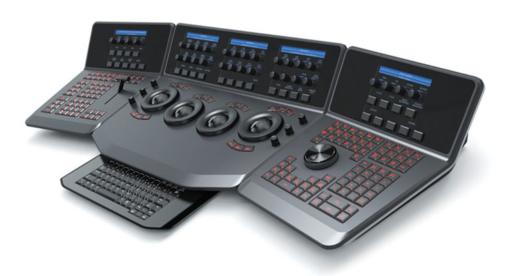 Affordable colour grading control surfaces