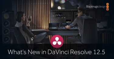 Resolve 12.5 new features
