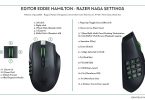 Eddie Hamilton Editor Razer Naga Settings