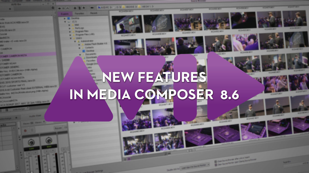 new features in Avid Media composer 8.6