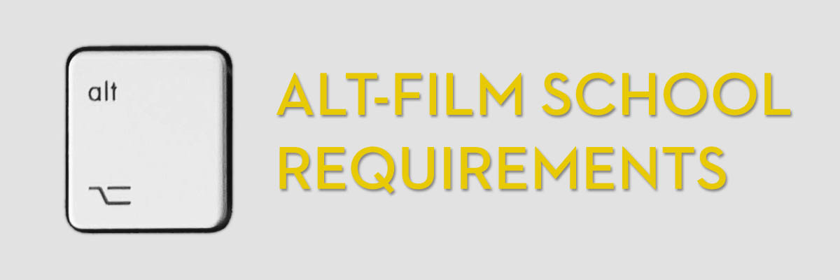 Alternative film school for editors