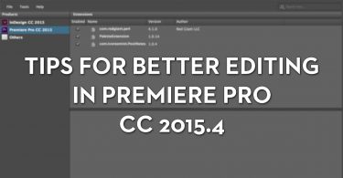 Premiere Pro Tips for latest update