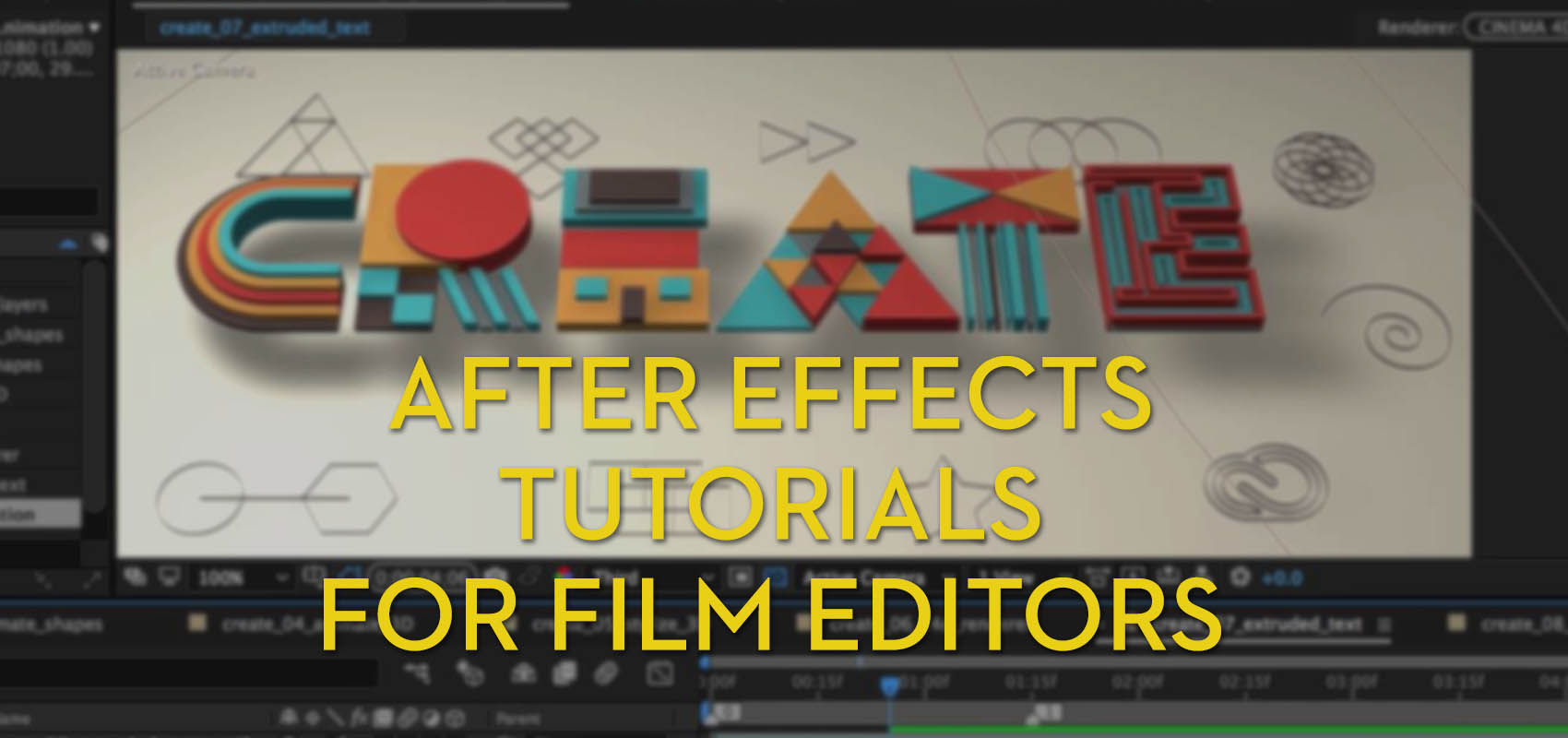 After Effects Tutorials for Film Editors