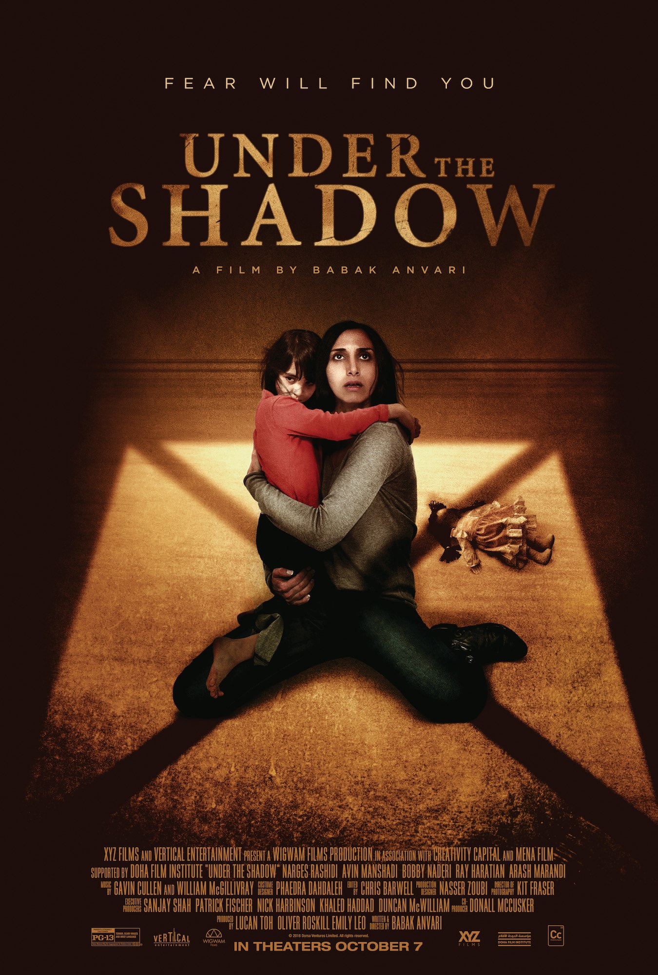 making of under the shadow film