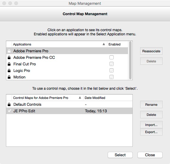 managing mappings in tangent mapper