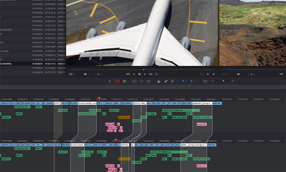 multi user collaboration tools in resolve 14