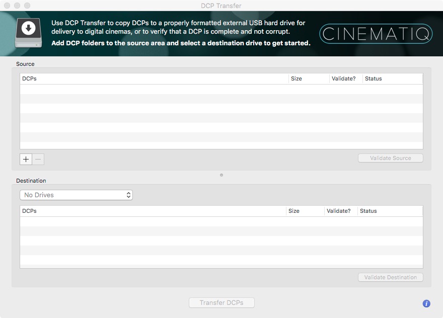 dcp transfer tool