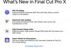 Whats new in FCPX 10.4