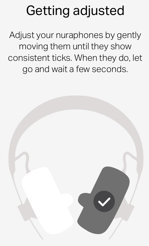 how to adjust nuraphones to fit