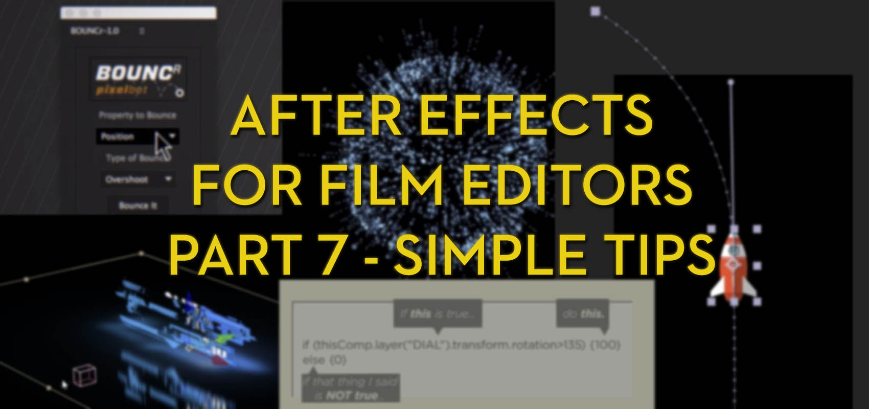 after effects for film editors