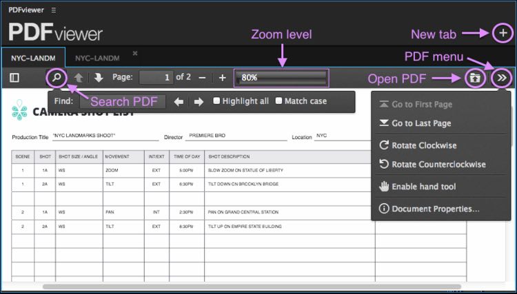 PDF Viewer Panel Review