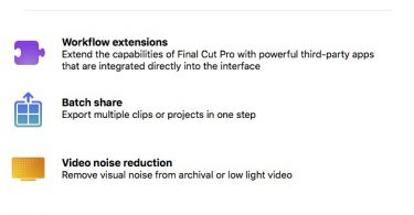 what's new in FCPX 10.4.4