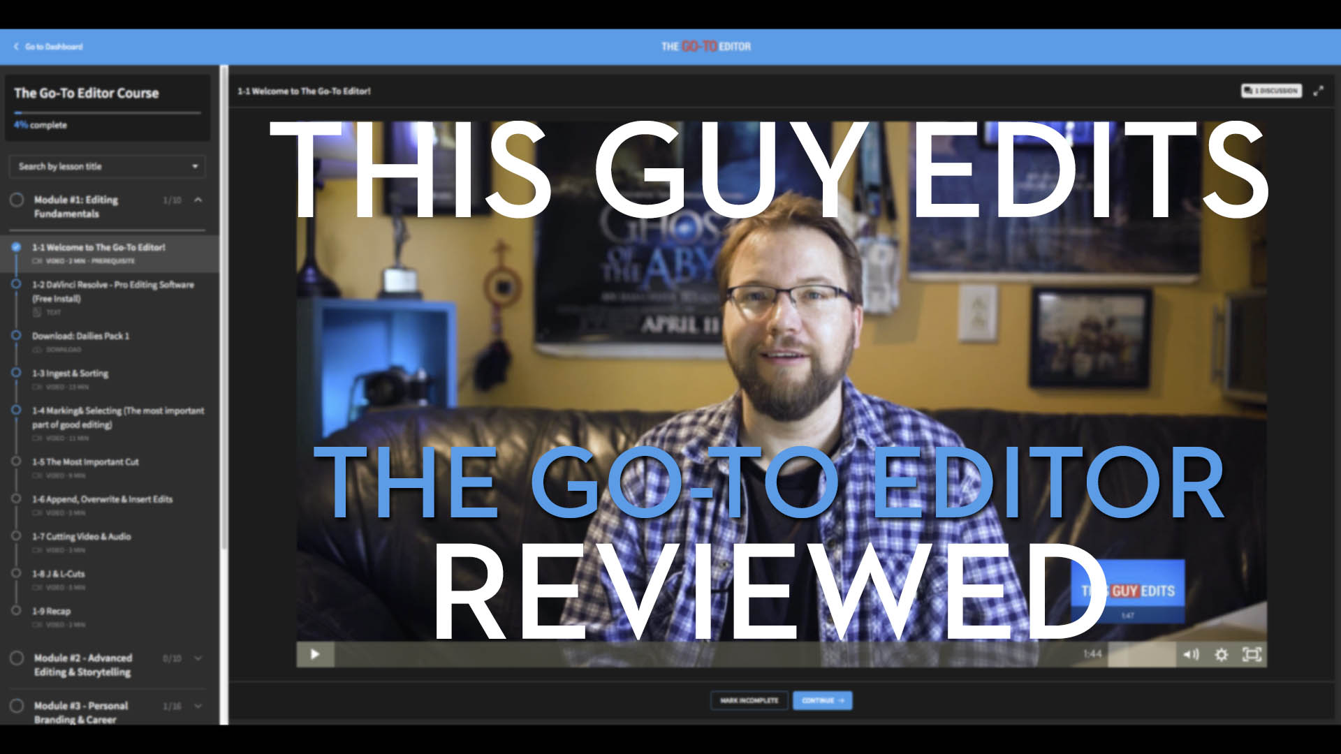 This Guy Edits Editing course review