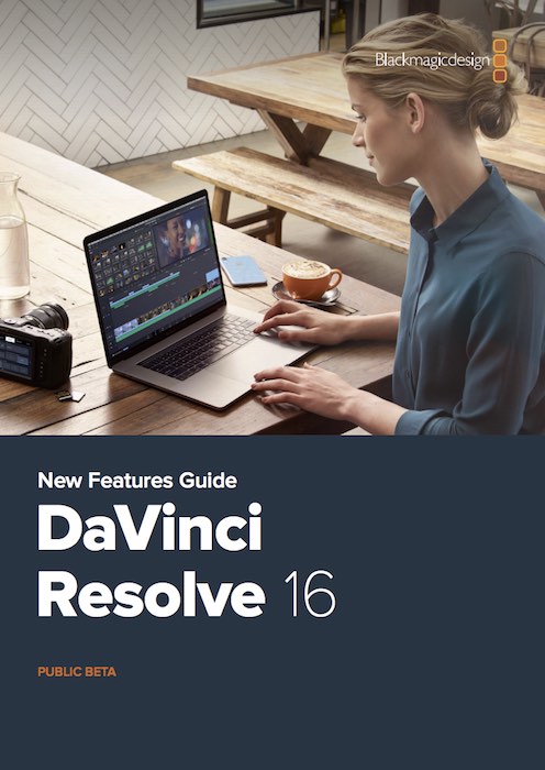 DaVinci Resolve 16 New Features PDF