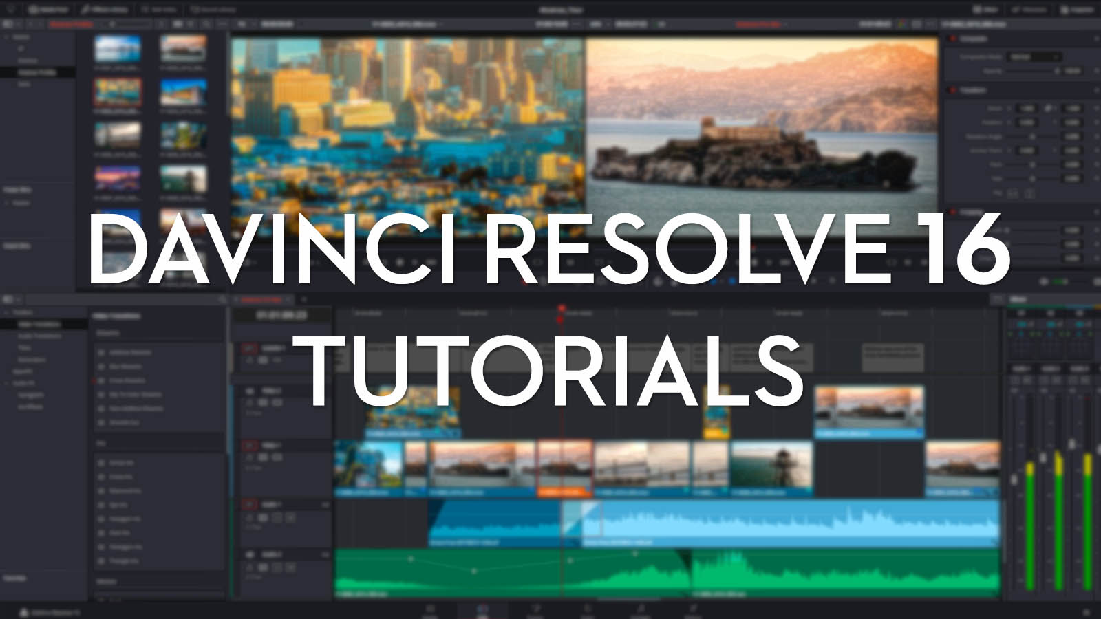 DaVinci Resolve 16 Tutorials