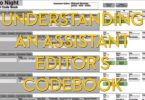 Inside a first assistant film editor codebook