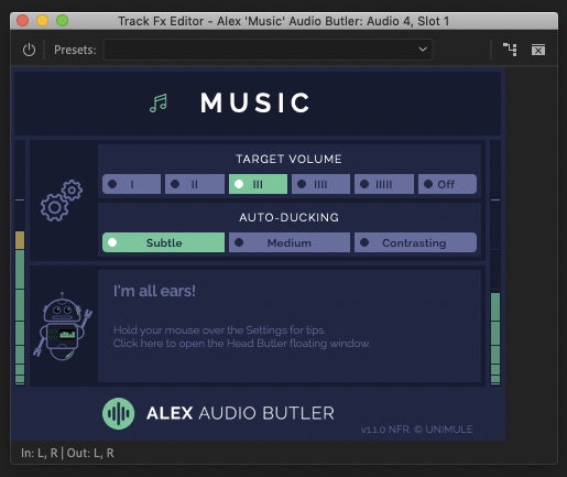 alex audio butler plugin review 2020