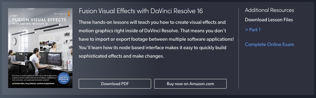 free official blackmagic design davinci resolve fusion training ebook