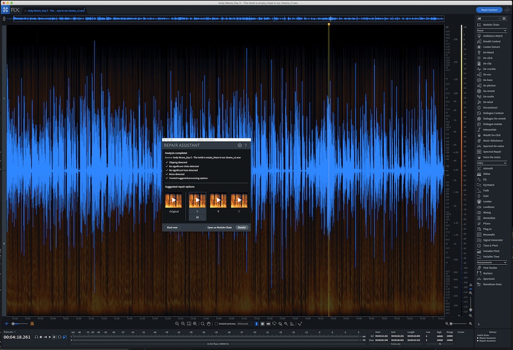 izotope RX7 advanced review