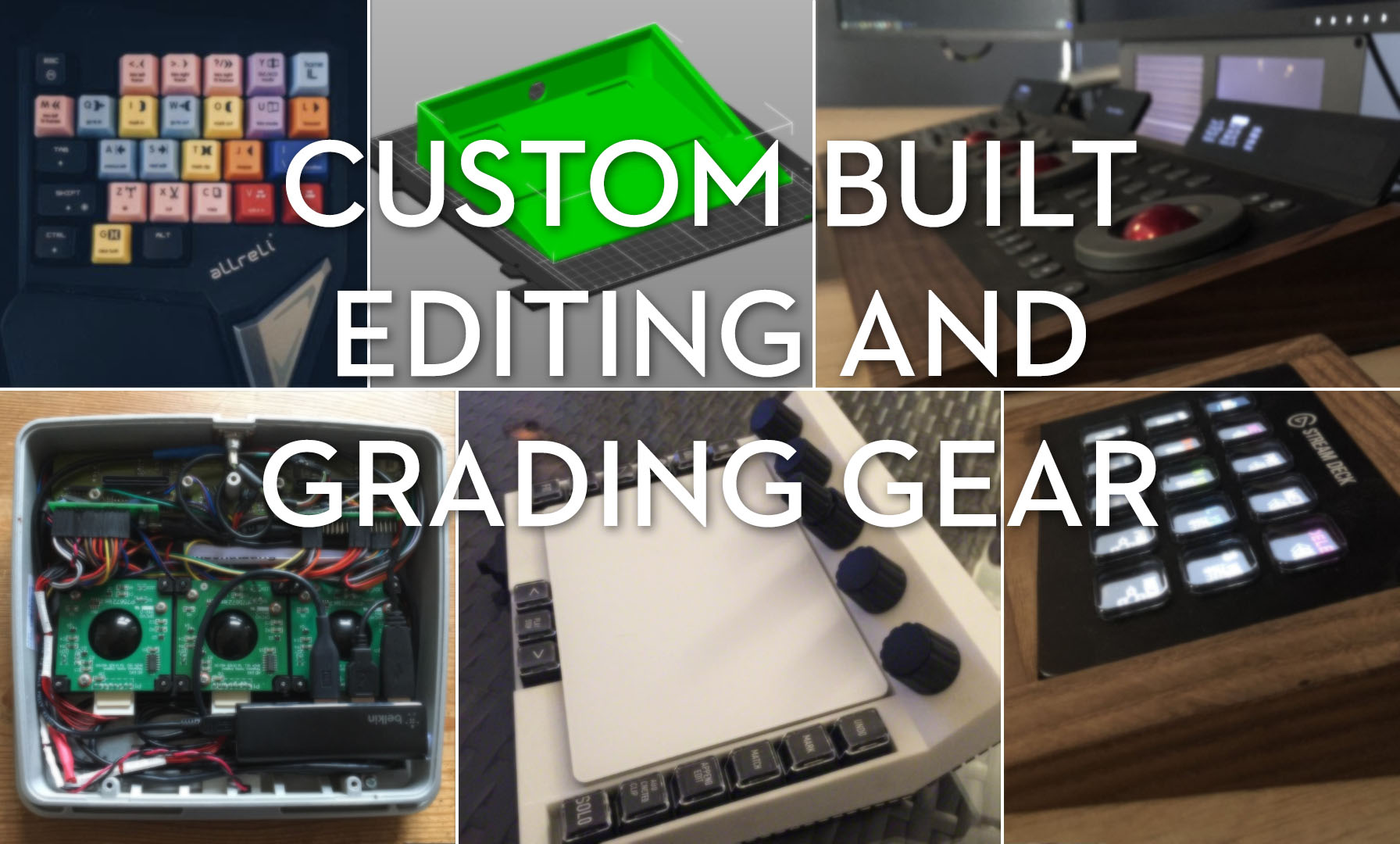 DIY & Custom Video Editing Gear | Jonny Elwyn - Film Editor