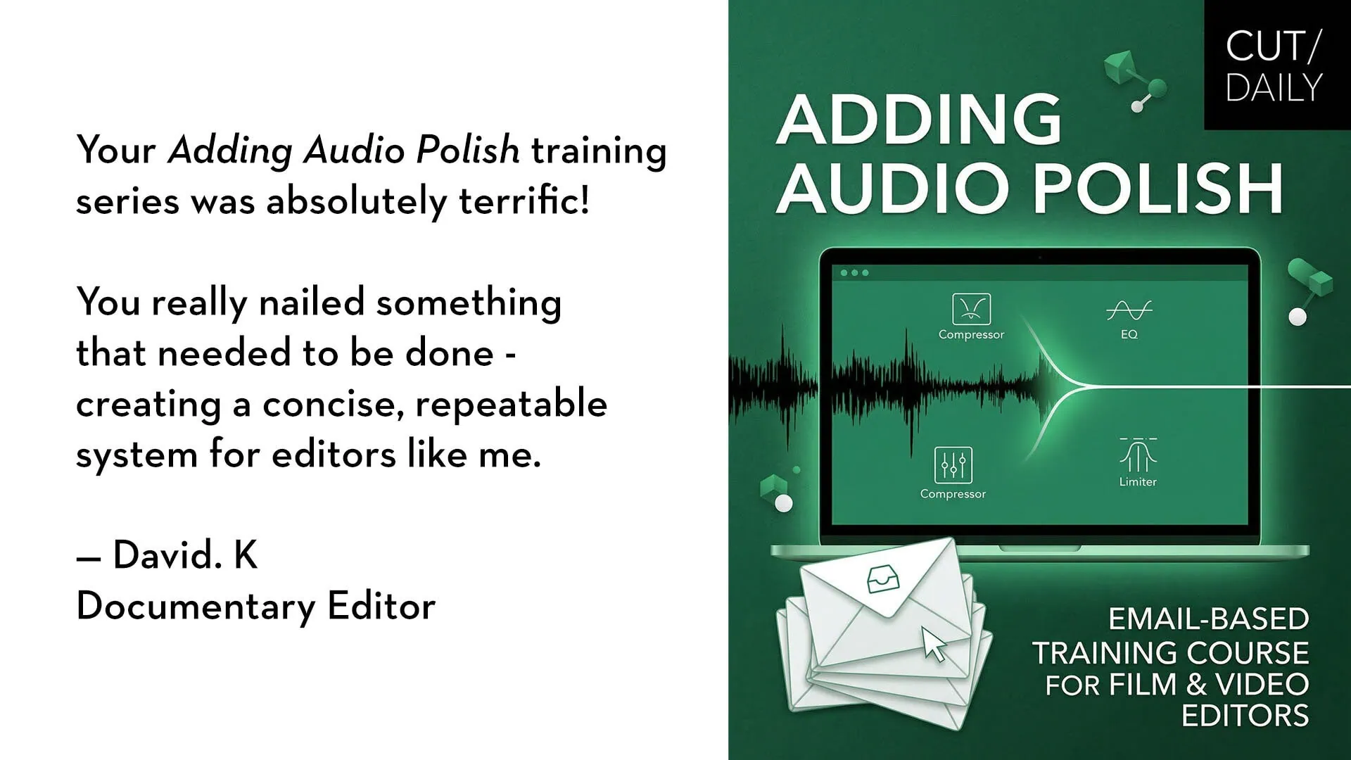 Обучение звуковому дизайну для видеомонтажеров: разбор курса Adding Audio Polish