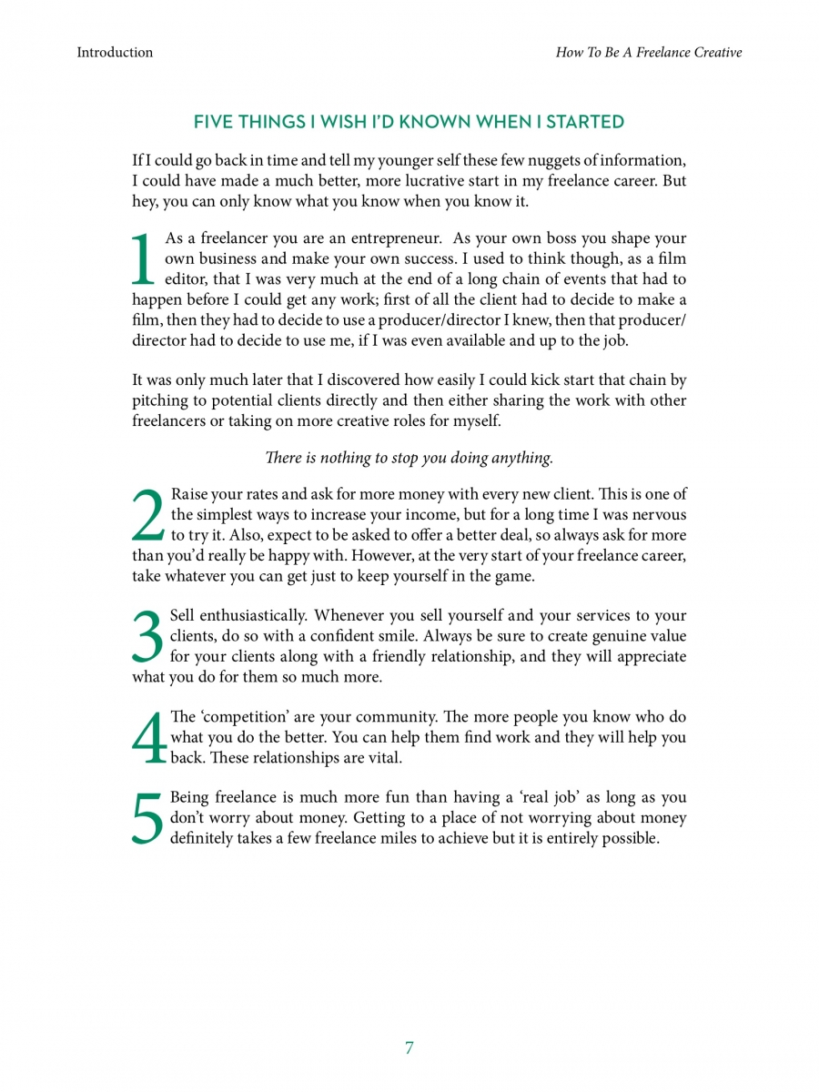 How To Be A Freelance Creative - Jonny Elwyn_Page 7   